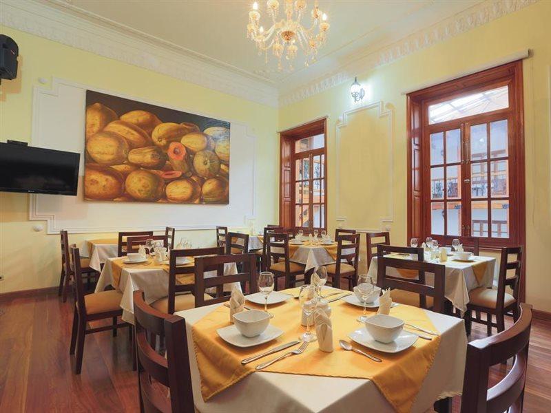 Hotel Santa Lucia Boutique Spa Bogotá Exteriör bild Restaurant in Lima