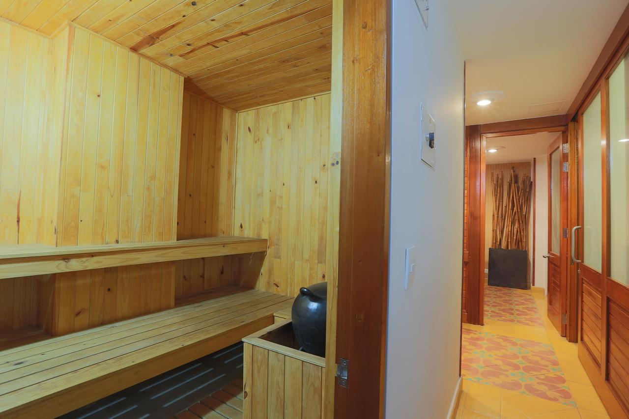 Hotel Santa Lucia Boutique Spa Bogotá Exteriör bild Sauna